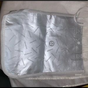 Gray lululemon reusable bag